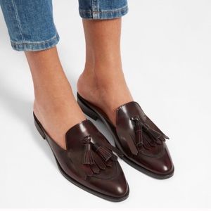SOLD Everlane modern tassel loafer burgundy 6.5